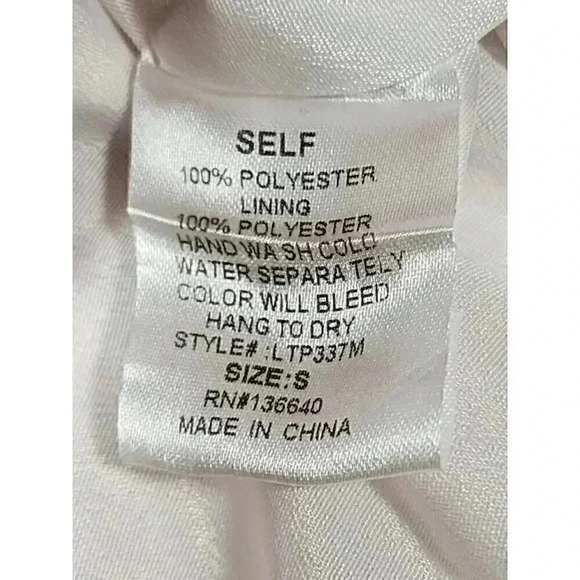 L’Atiste by Amy Womens Silk High Rise Satin Peony Floral Dress Shorts Size Small - Picture 7 of 8